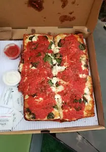 square pizza