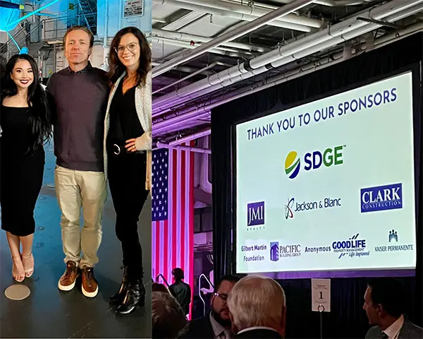 Steve and Mariah at YMCA 2023 event